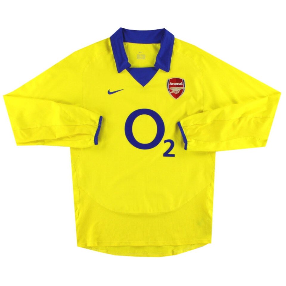 Arsenal 2003-05 Long Sleeve Away Shirt