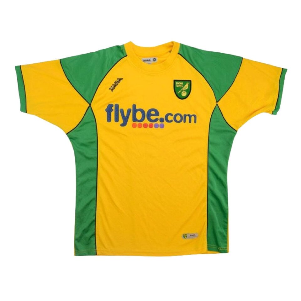 Norwich 2007-2008 Home Shirt