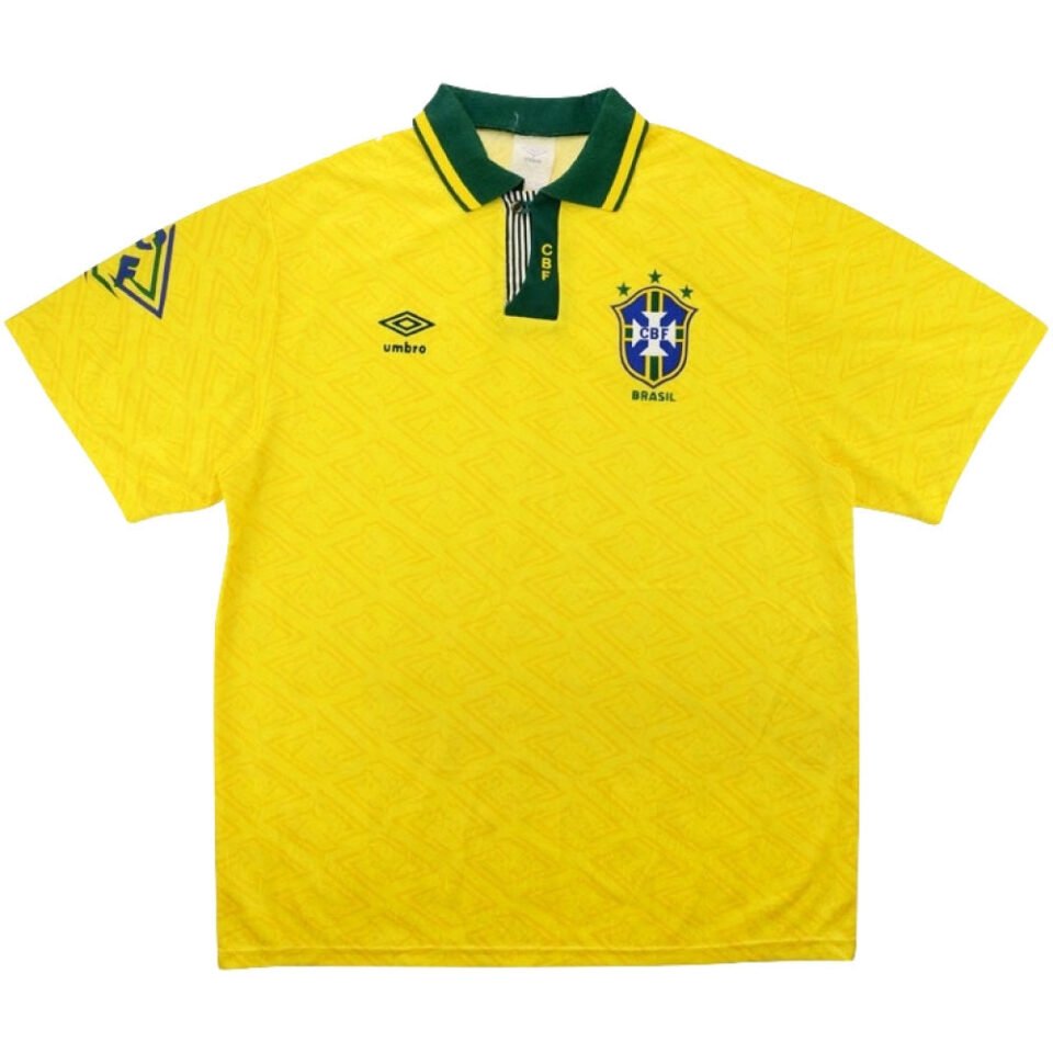 Brazil 1991-93 Home Shirt