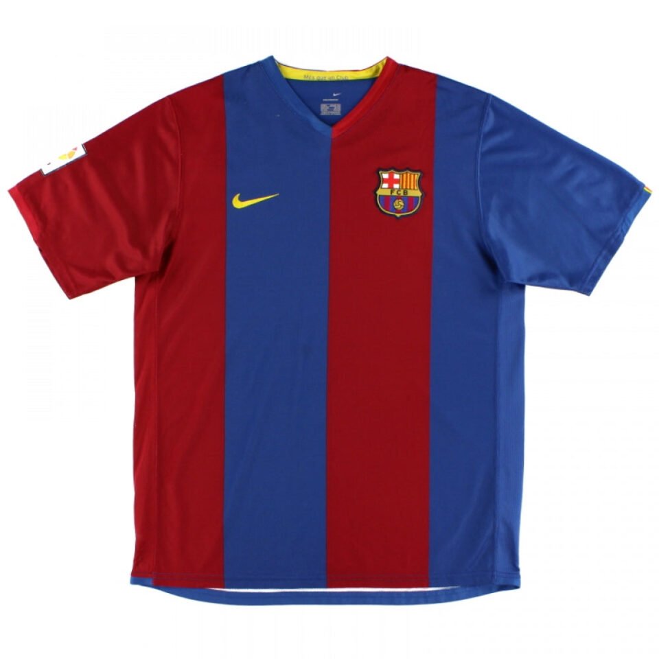 Barcelona 2006-07 Home Shirt (Sponsorless)
