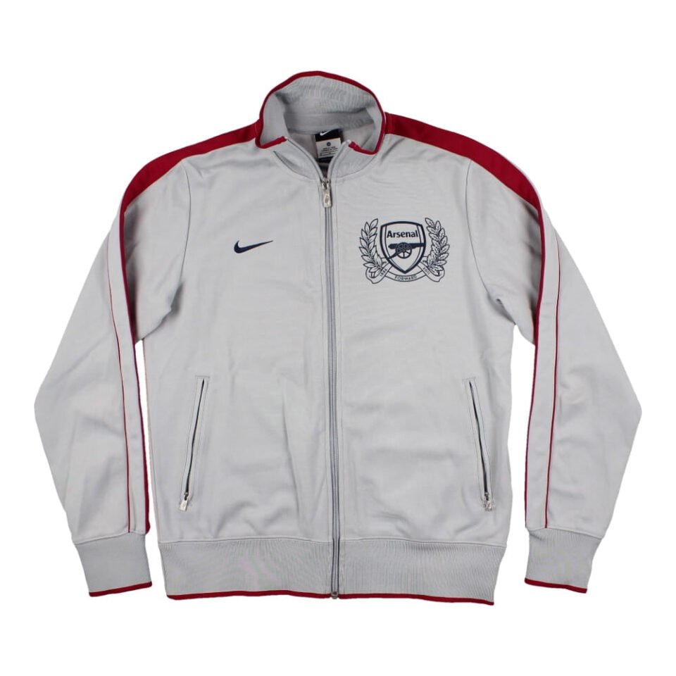 Arsenal 2011-12 Long Sleeve Football Tracksuit Top