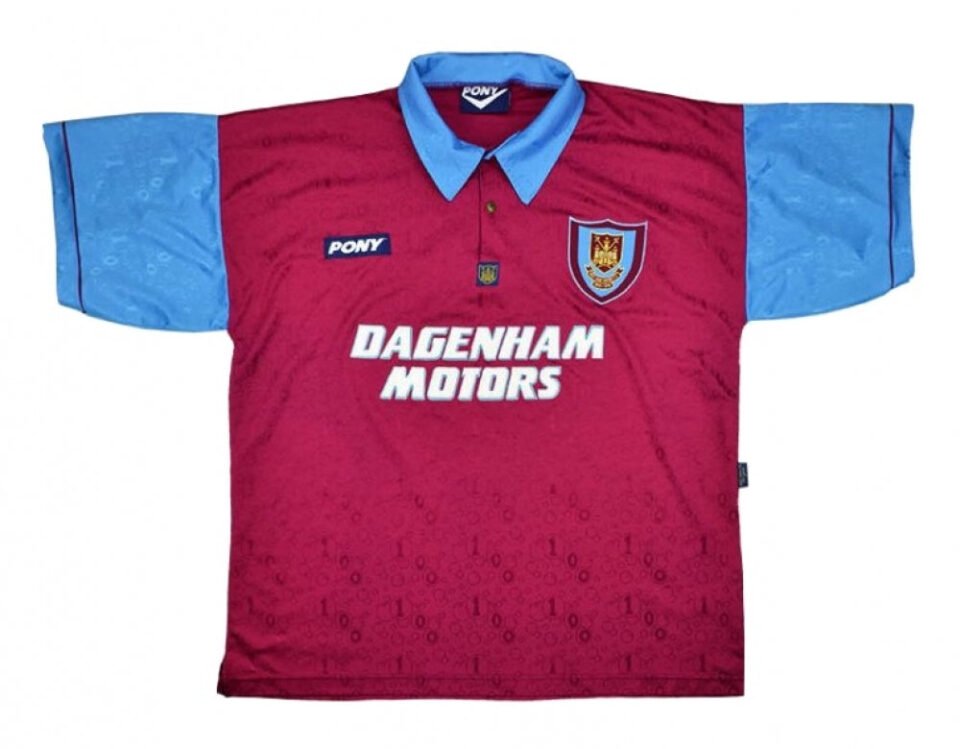 West Ham 1995-96 Home Shirt