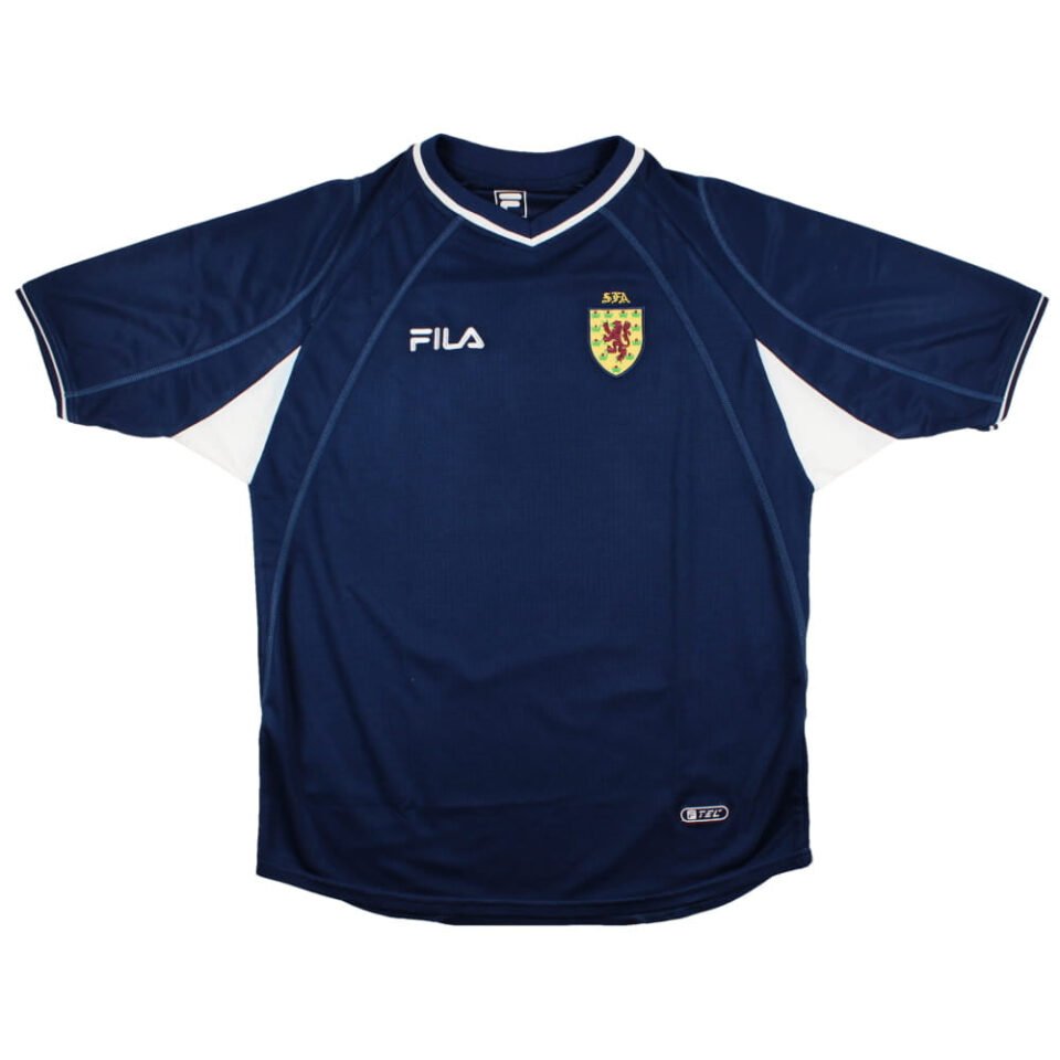 Scotland 2001-02 Home Shirt