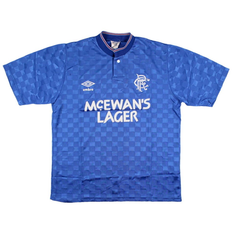 Rangers 1987-90 Home Shirt