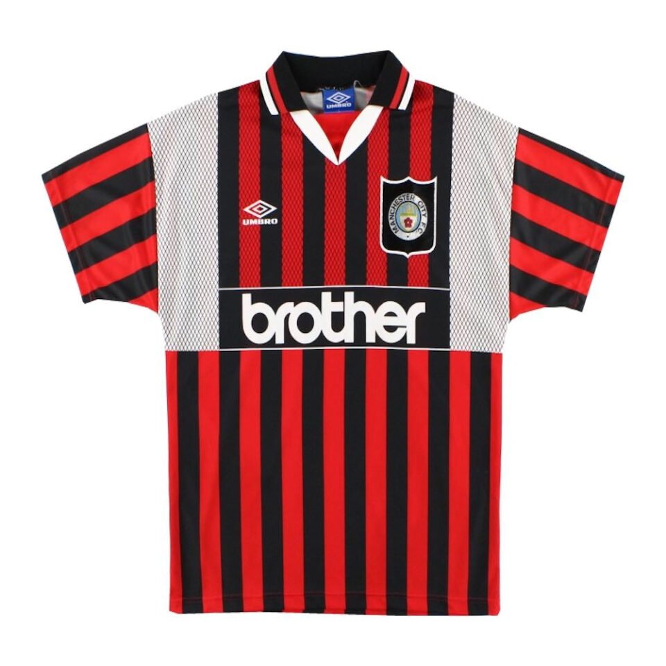 man City 1994-1996 Away Shirt