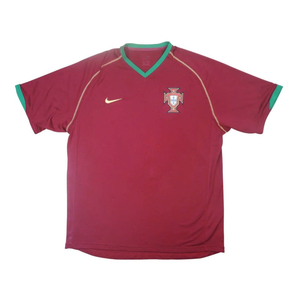 Portugal 2006-08 Home Shirt