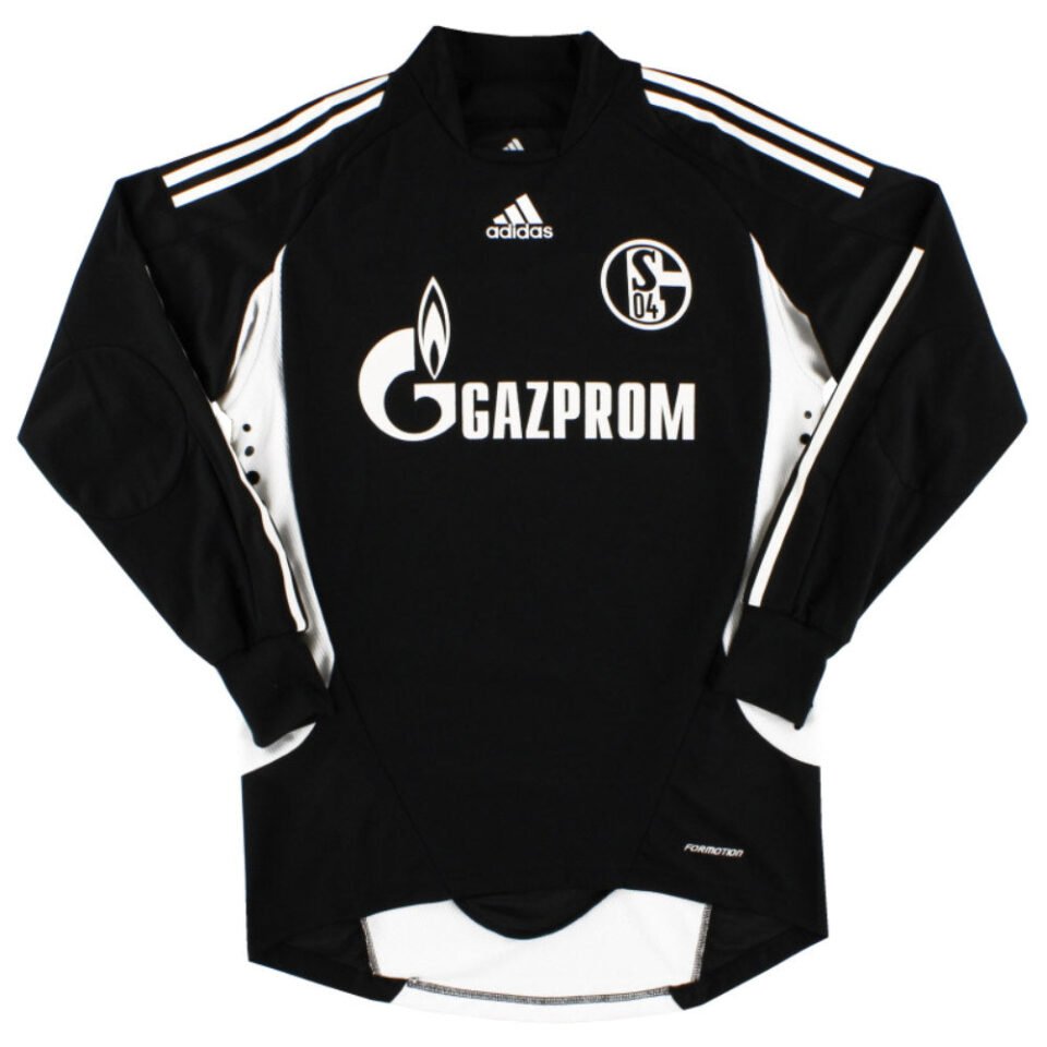 Schalke 2008-09 Player Version Goalkeeper Home Shirt