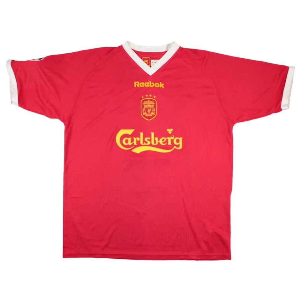 Liverpool 2001-03 European Home Shirt