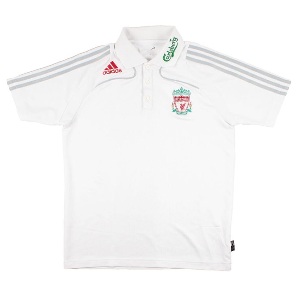 Liverpool 2008-09 Adidas Polo Shirt