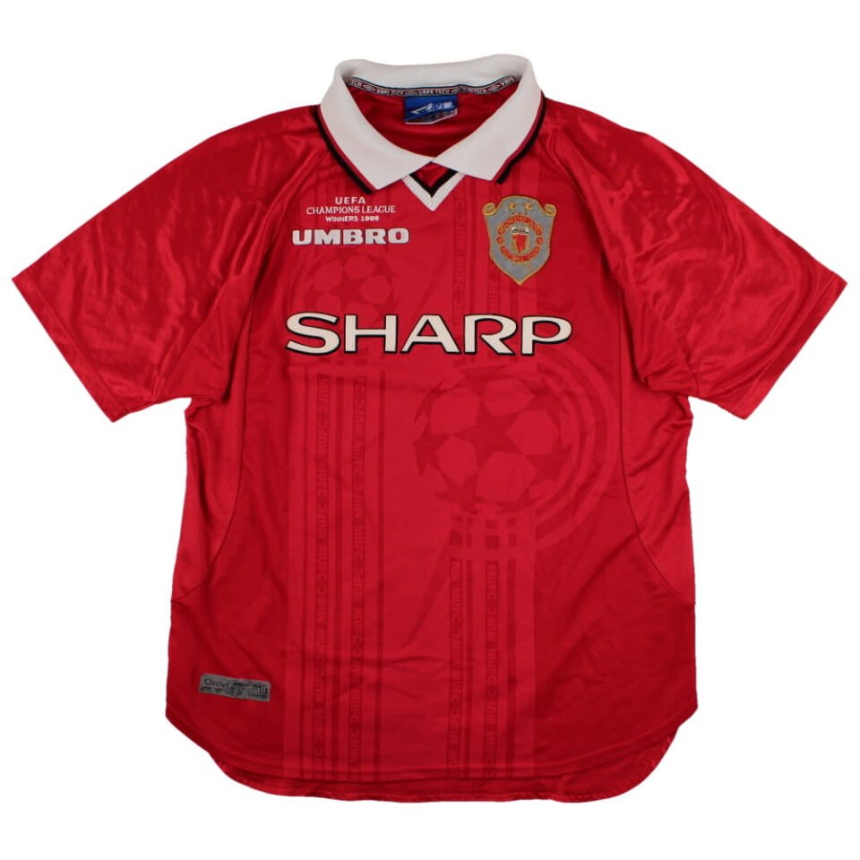 Manchester United 1998-00 European Home Shirt