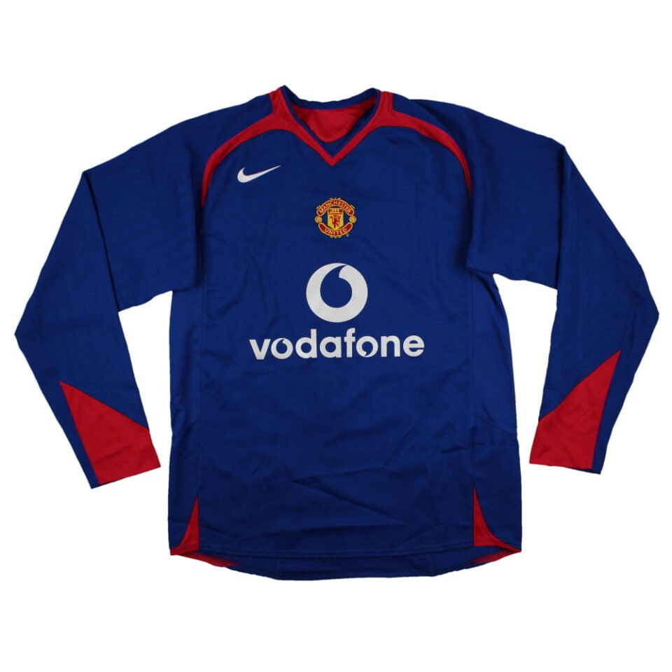 Manchester United 2005-06 Long Sleeve Away Shirt
