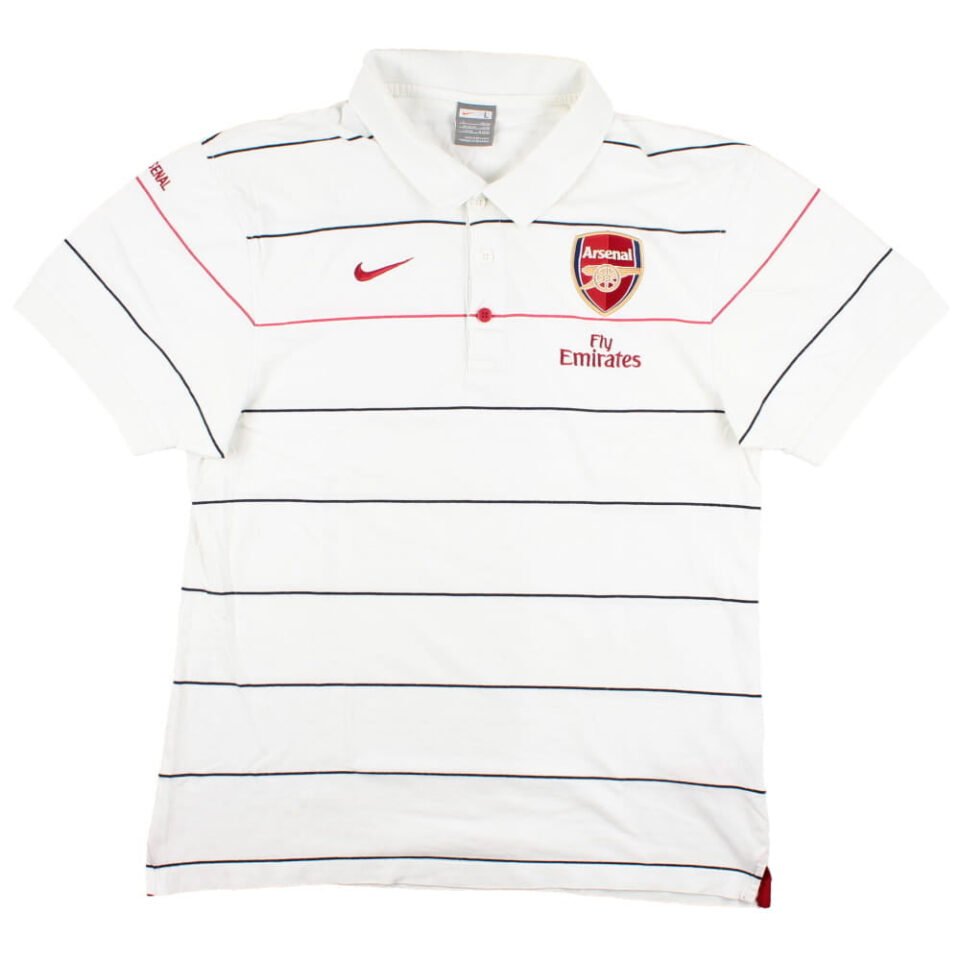 Arsenal 2008-09 Nike Polo Shirt.