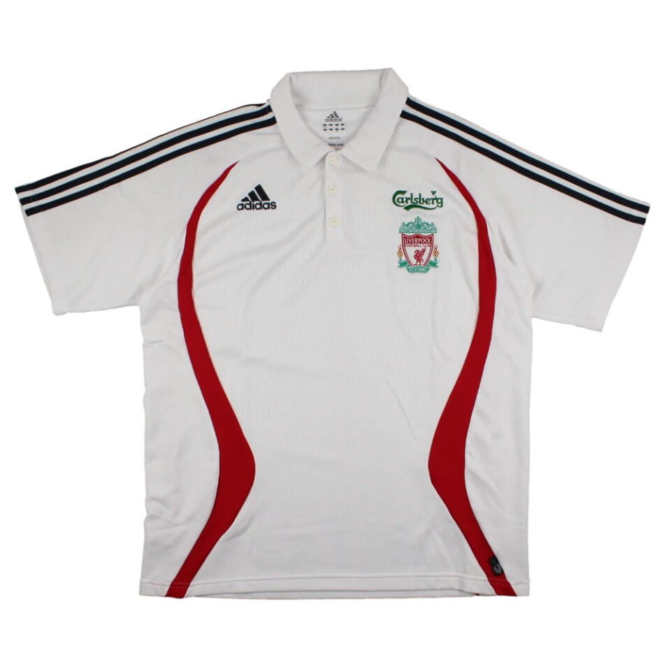 Liverpool 2006-07 Adidas Football Polo Shirt