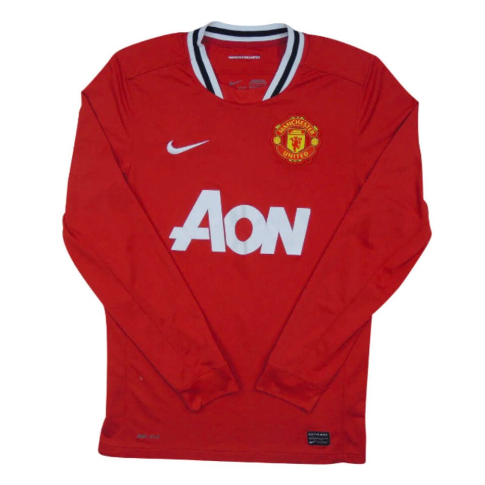 Manchester United 2011-12 Long Sleeve Home Shirt