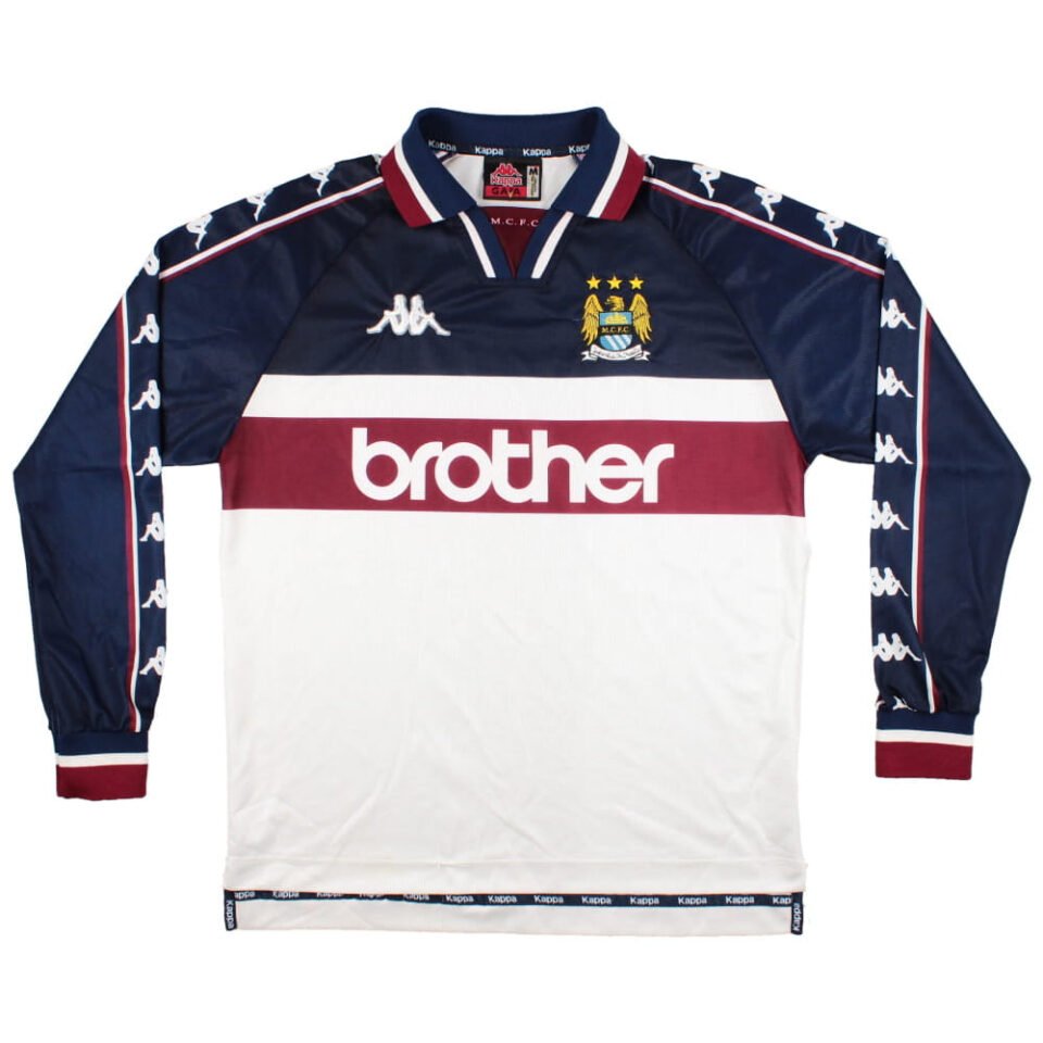 Manchester City 1997-99 Away Long Sleeve Shirt