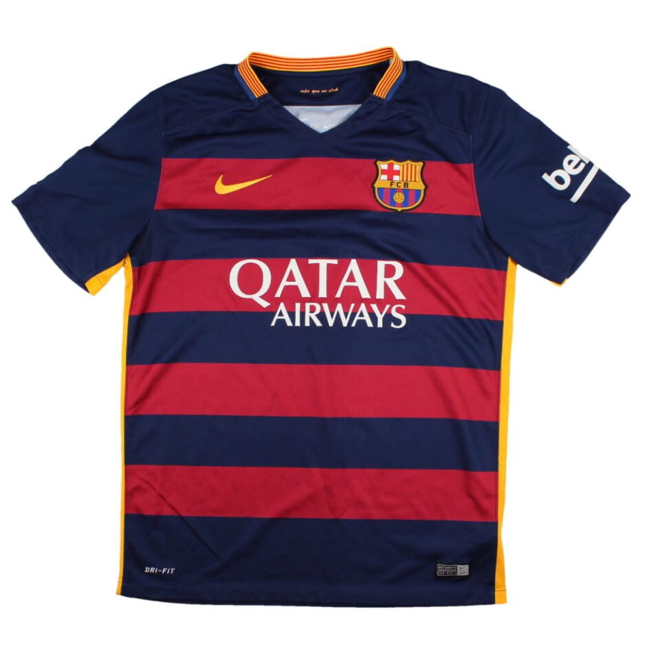 Retro Barcelona 2015-16 Home Jersey