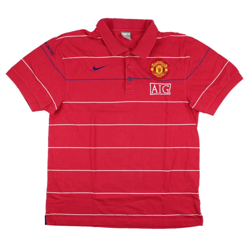 Manchester United 2008-09 Nike Polo Shirt