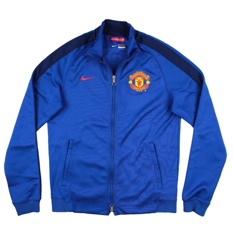 Manchester United 2013-14 Nike Long Sleeve Tracksuit Top