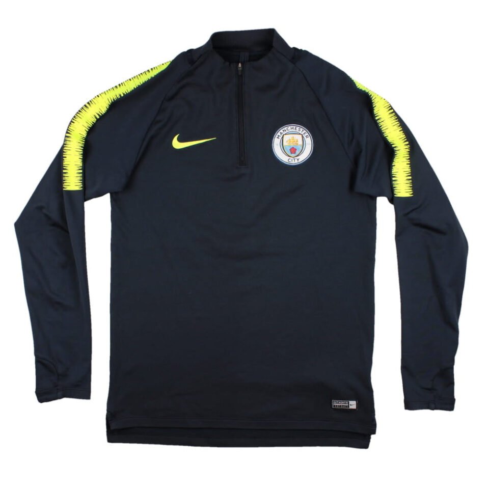 Manchester City 2018-19 Nike Long Sleeve Tracksuit Top