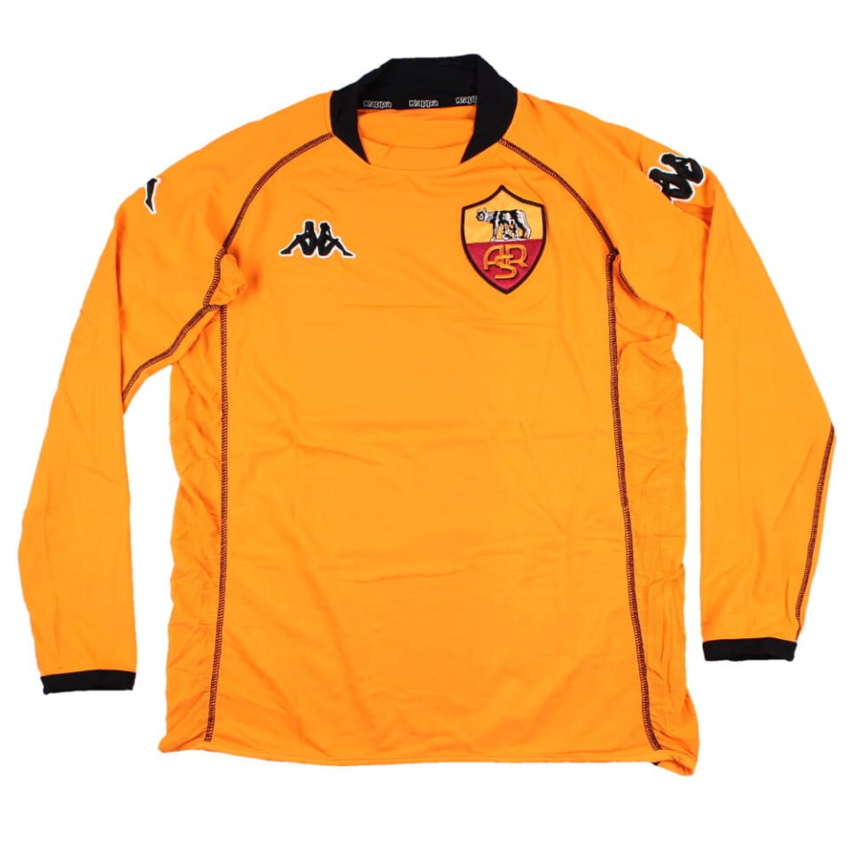 Roma 2002-03 Goalkeeper Long Sleeve Shirt