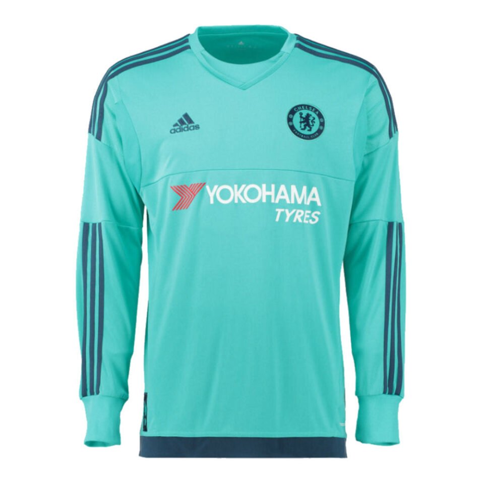 Chelsea 2015-16 Long Sleeve Goalkeeper Home Shirt