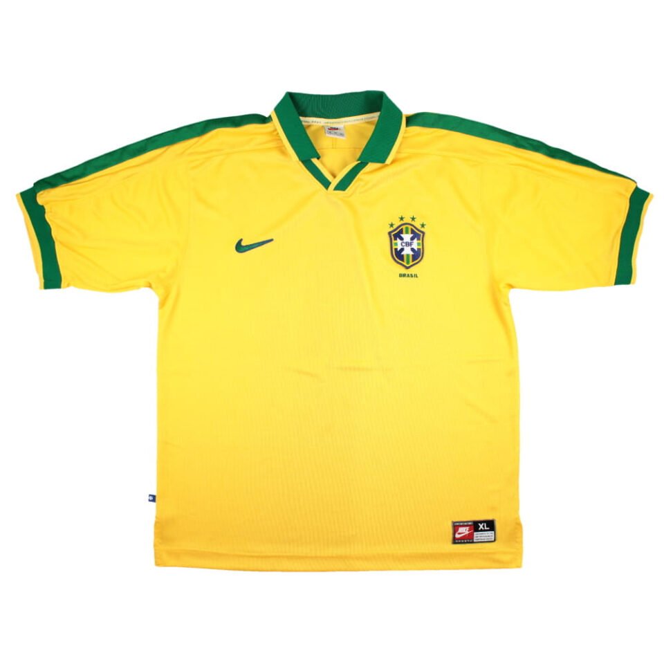 Brazil 1997-98 Home Shirt