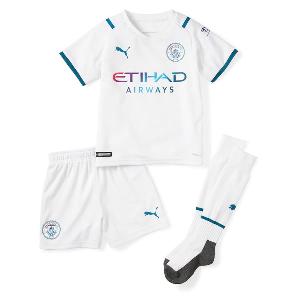 Manchester City 2021-22 Away Mini Kit