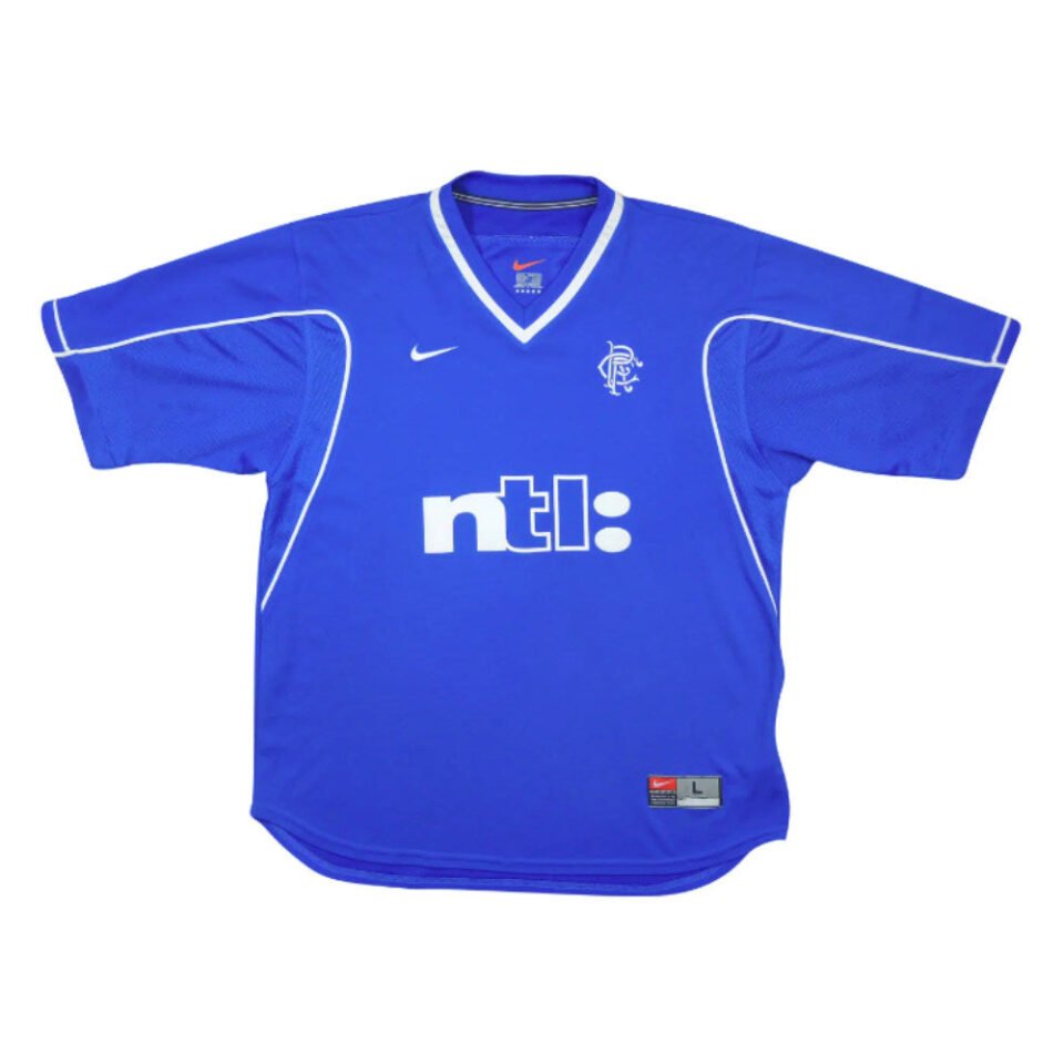 Rangers 1999-01 Home Shirt