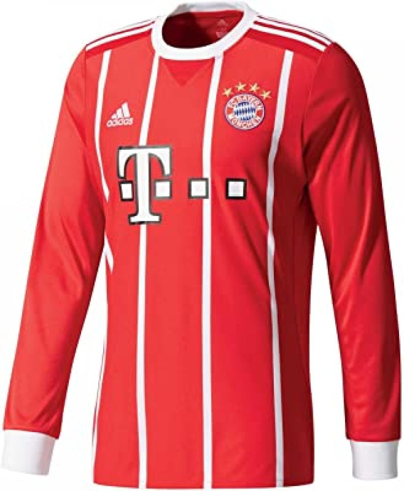 Bayern Munich 2017-18 Home Long Sleeve Shirt