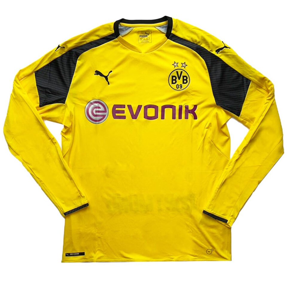 Borussia Dortmund 2016-17 Long Sleeve European Home Shirt