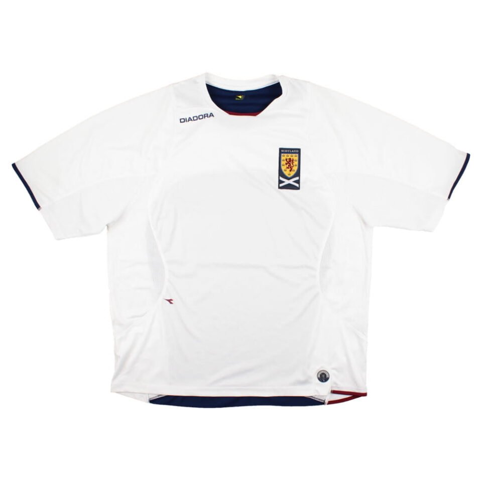 Scotland 2006-07 Diadora Training Shirt