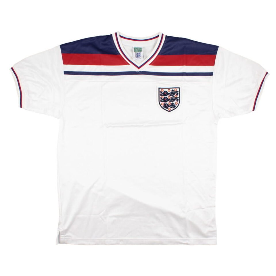 England 1980-82 Score Draw Replica Home Shirt
