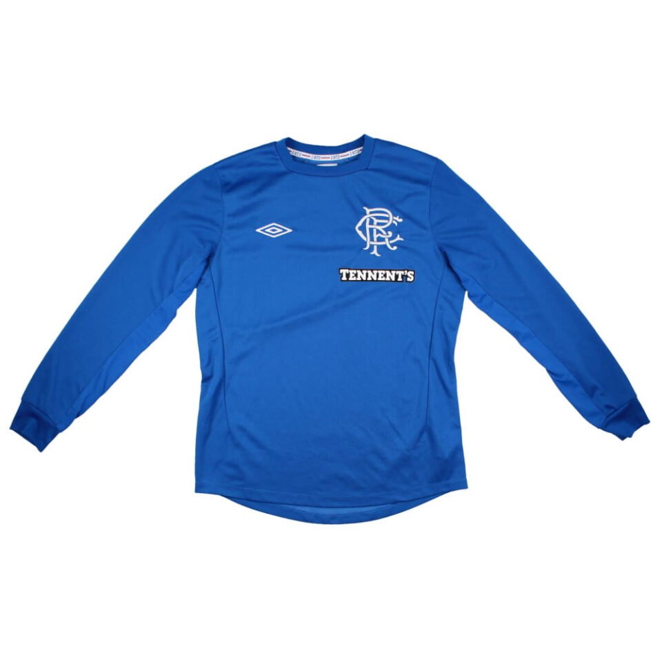 Rangers 2012-13 Long Sleeve Home Shirt