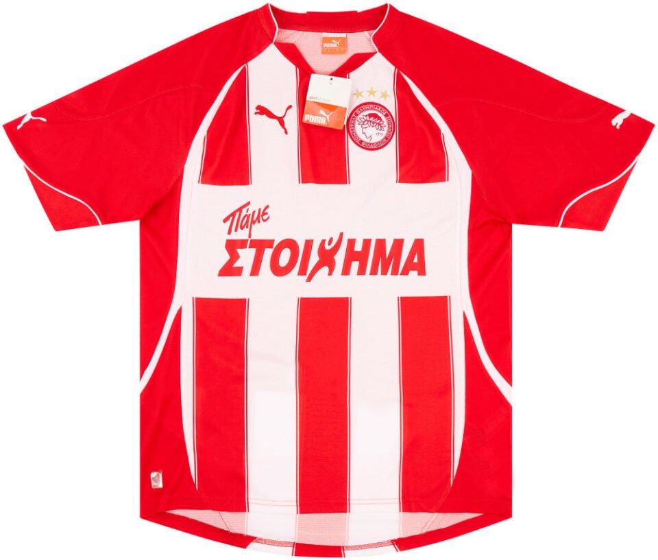 Olympiakos 2010-11 Home Shirt