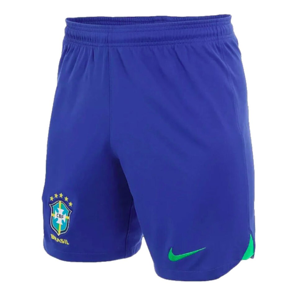 Brazil 2022-23 Home Football Shorts)