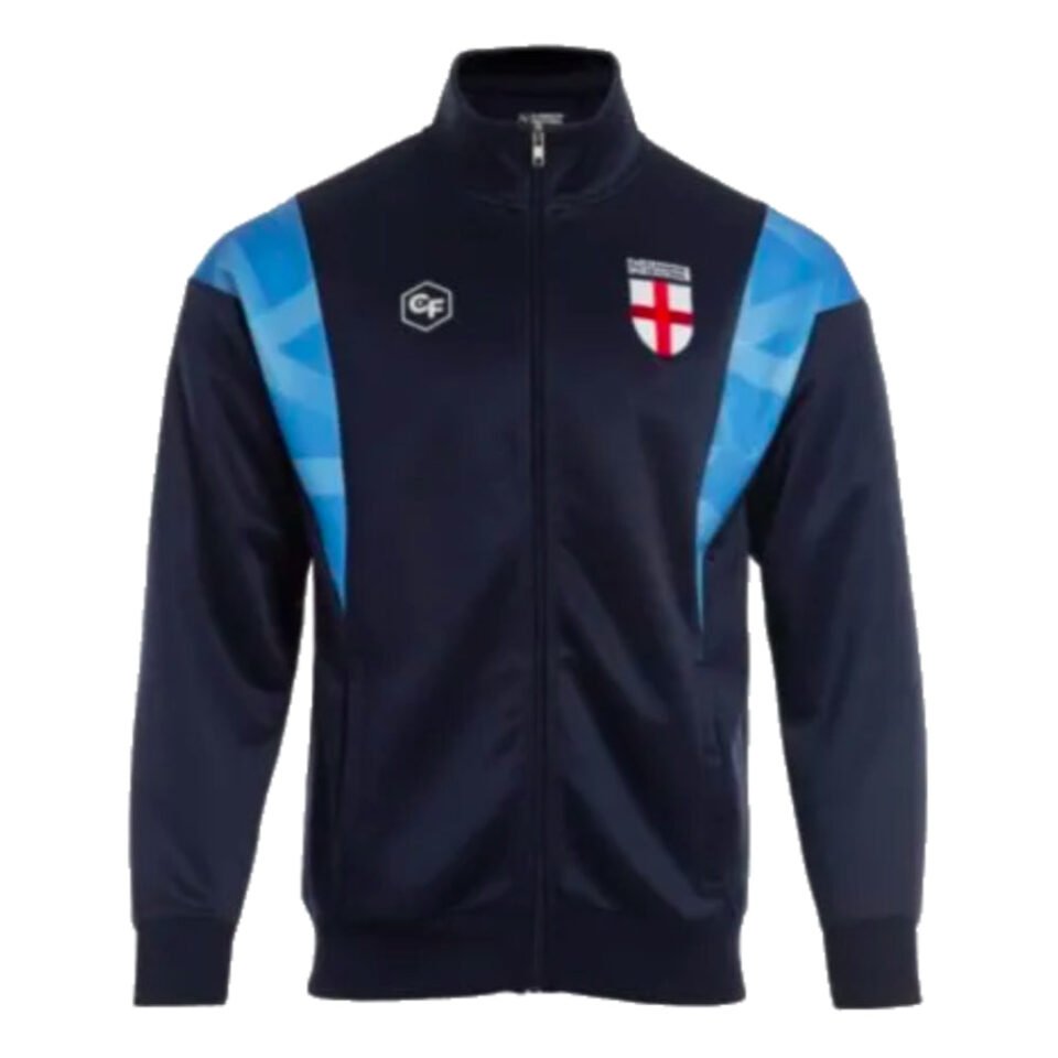 England 2023-2024 Retro Fan Track Football Jacket