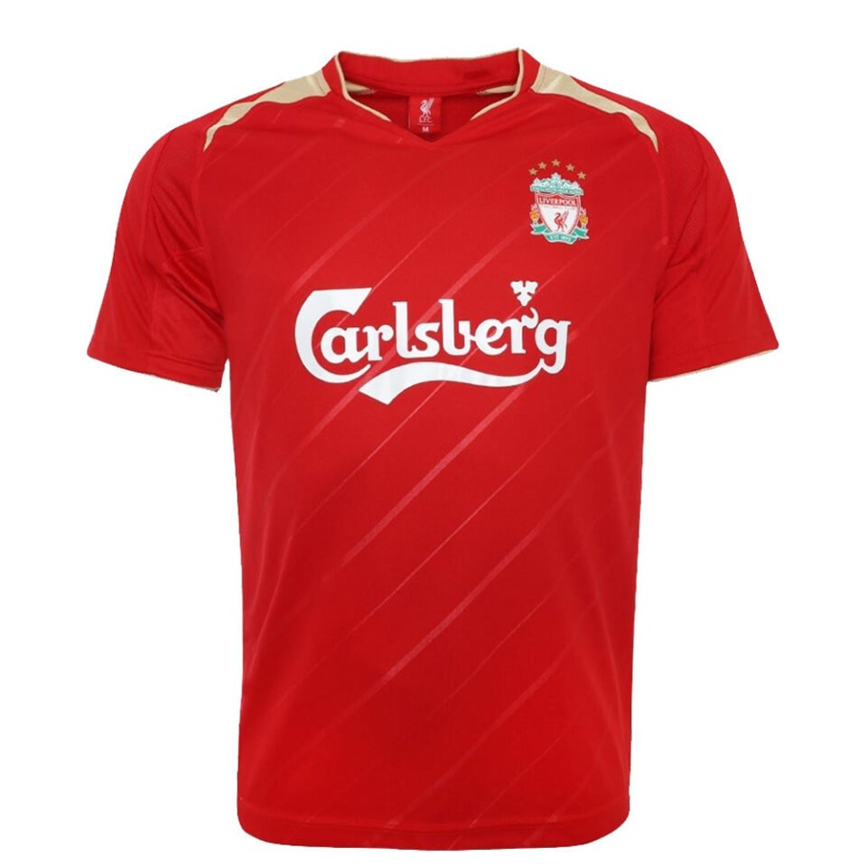Liverpool 2005-06 Retro European Home Shirt
