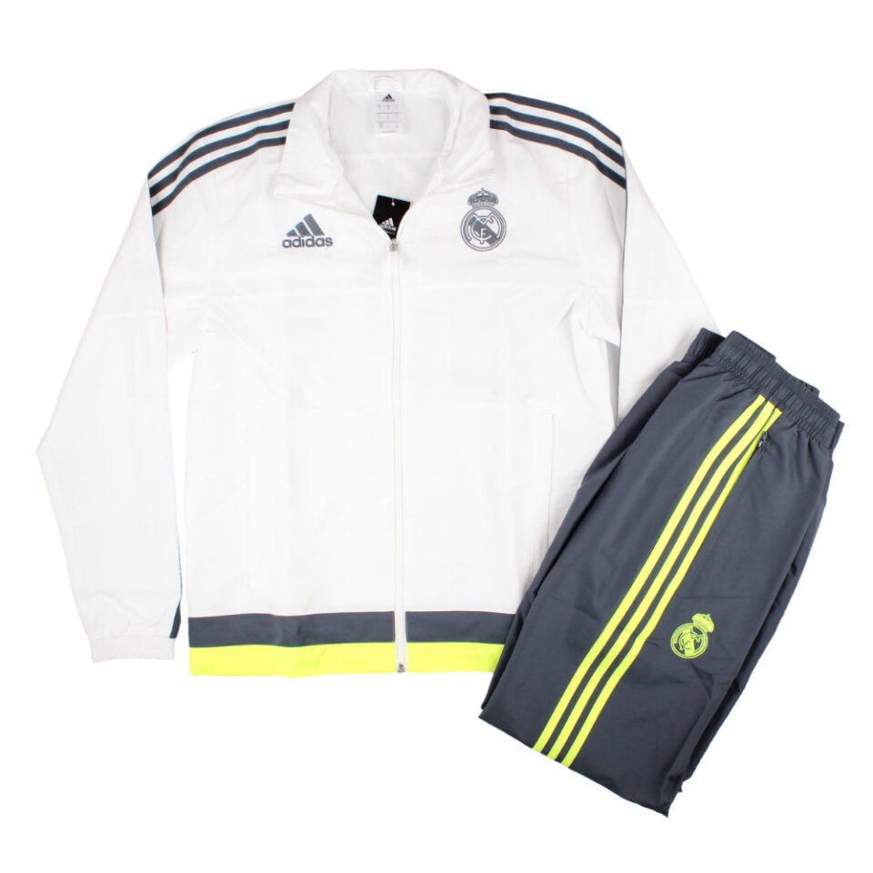 Real Madrid 2015-16 Adidas Tracksuit