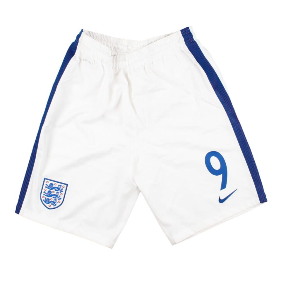 England 2016-17 Home Shorts (#9)