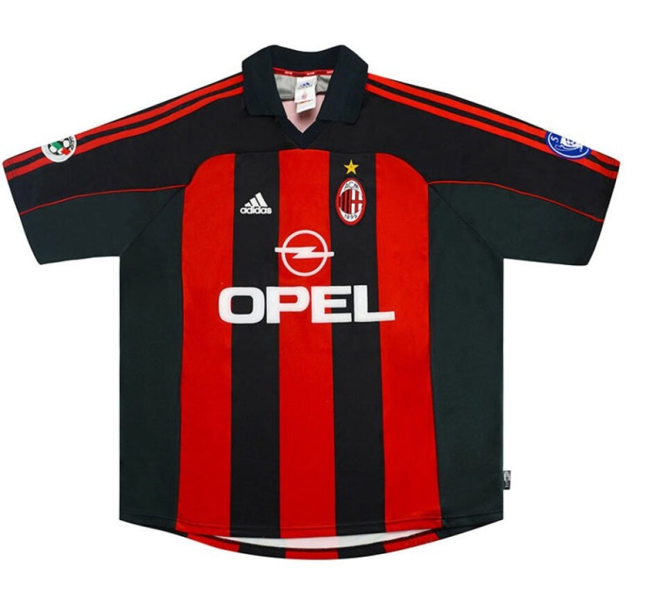 AC Milan 2000-01 Home Shirt