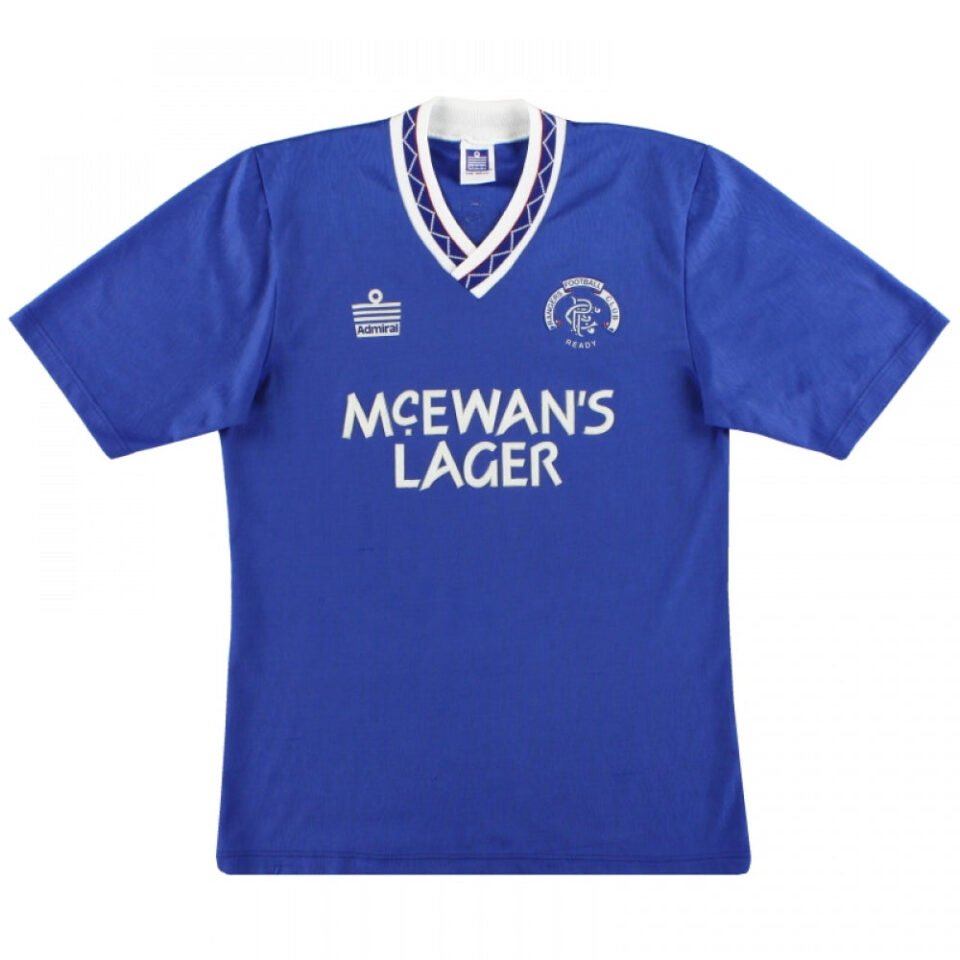Rangers 1990-1992 Home Shirt