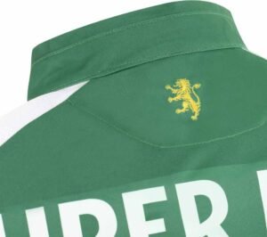 2014-2015 Sporting Lisbon Home Shirt Collar Detail