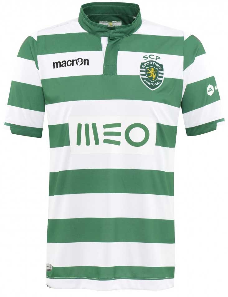 2014-2015 Sporting Lisbon Home Shirt