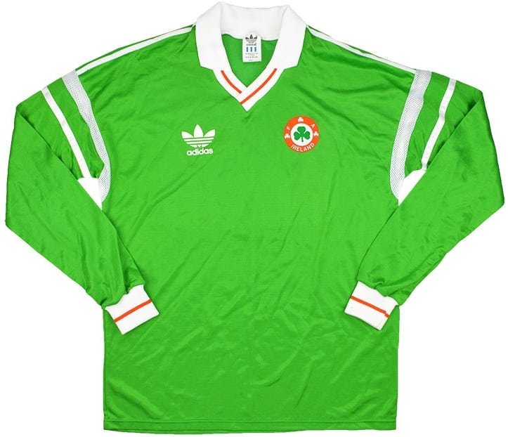 1988 Ireland Home Long Sleeve Shirt
