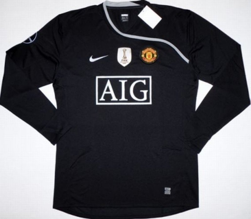 Manchester United 2008-09 Long Sleeve Goalkeeper Third Shirt