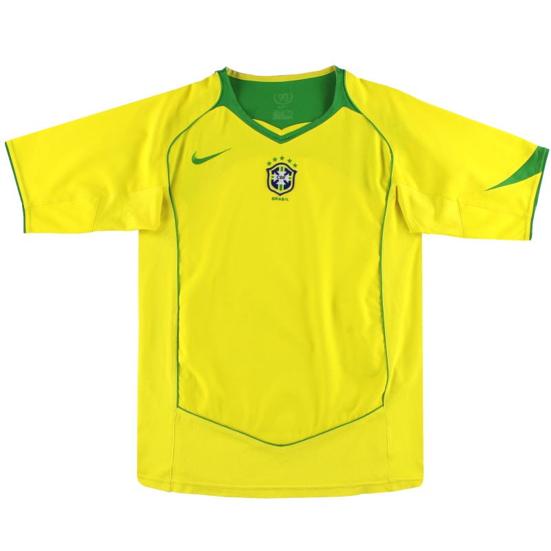 2004-2006 Brazil Home Shirt