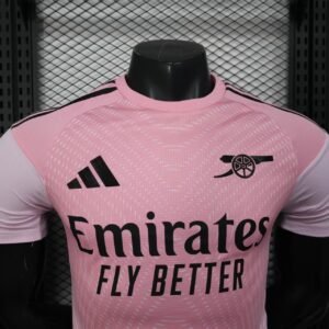 Arsenal 2025/26 Pink Goalkeeper Player Jersey - Chest